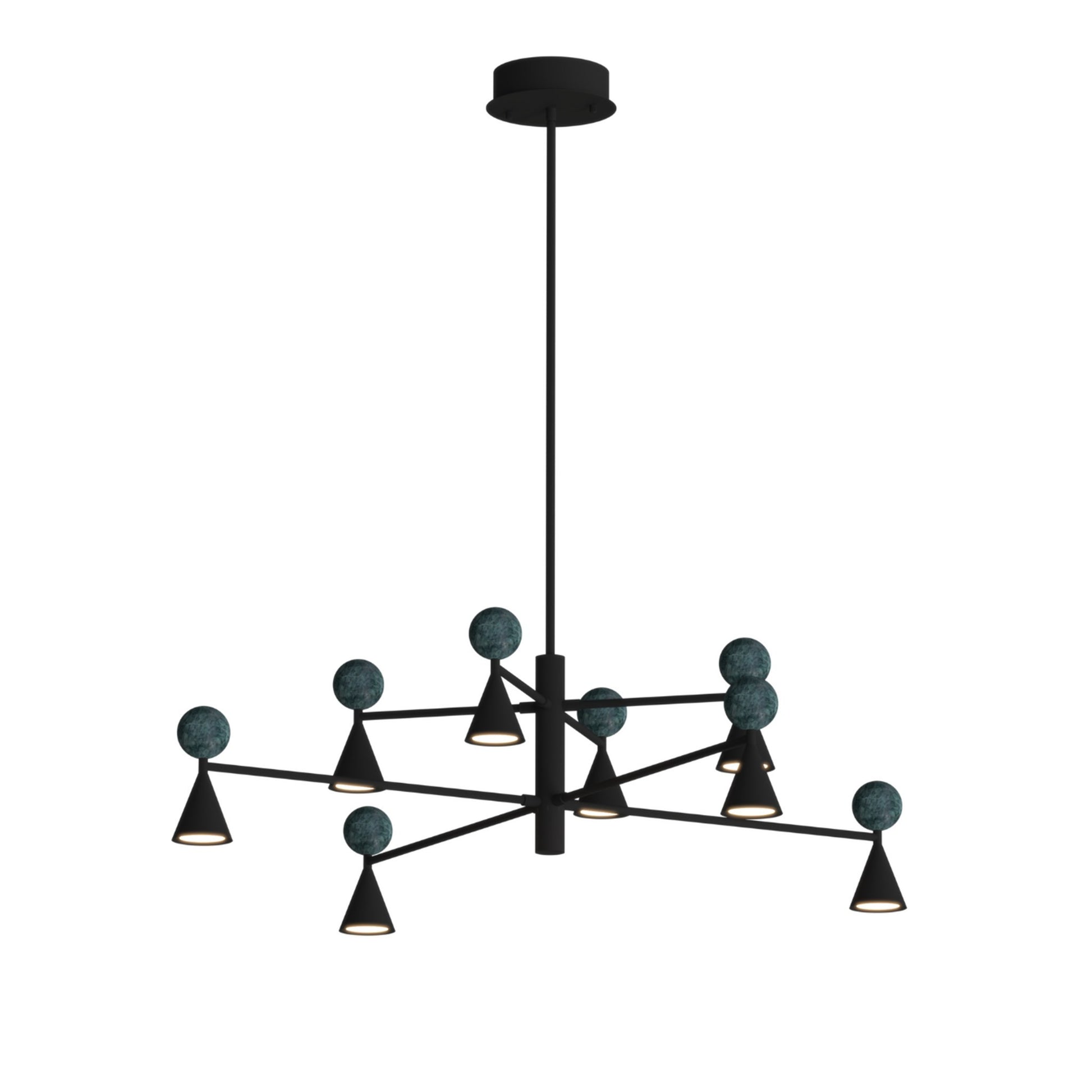 LAMPA  BINGO CZARNY OD MAXLIGHT P0684