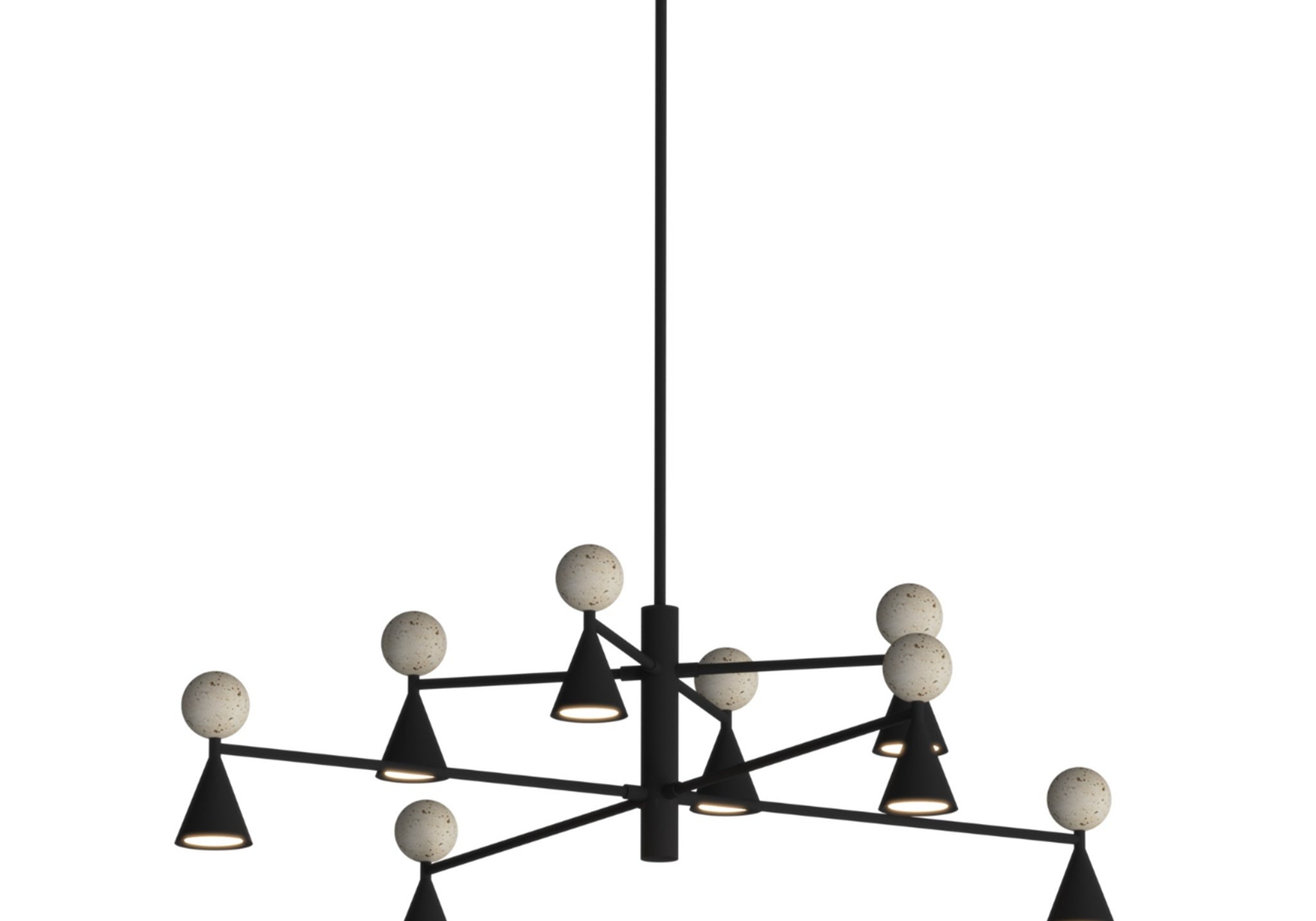 LAMPA  BINGO CZARNY OD MAXLIGHT P0685