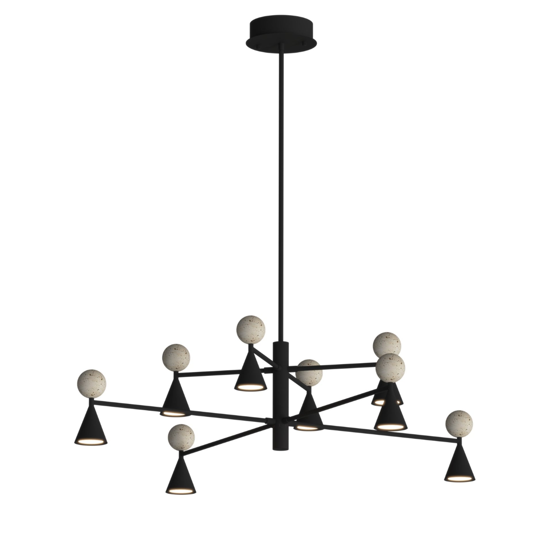 LAMPA  BINGO CZARNY OD MAXLIGHT P0685