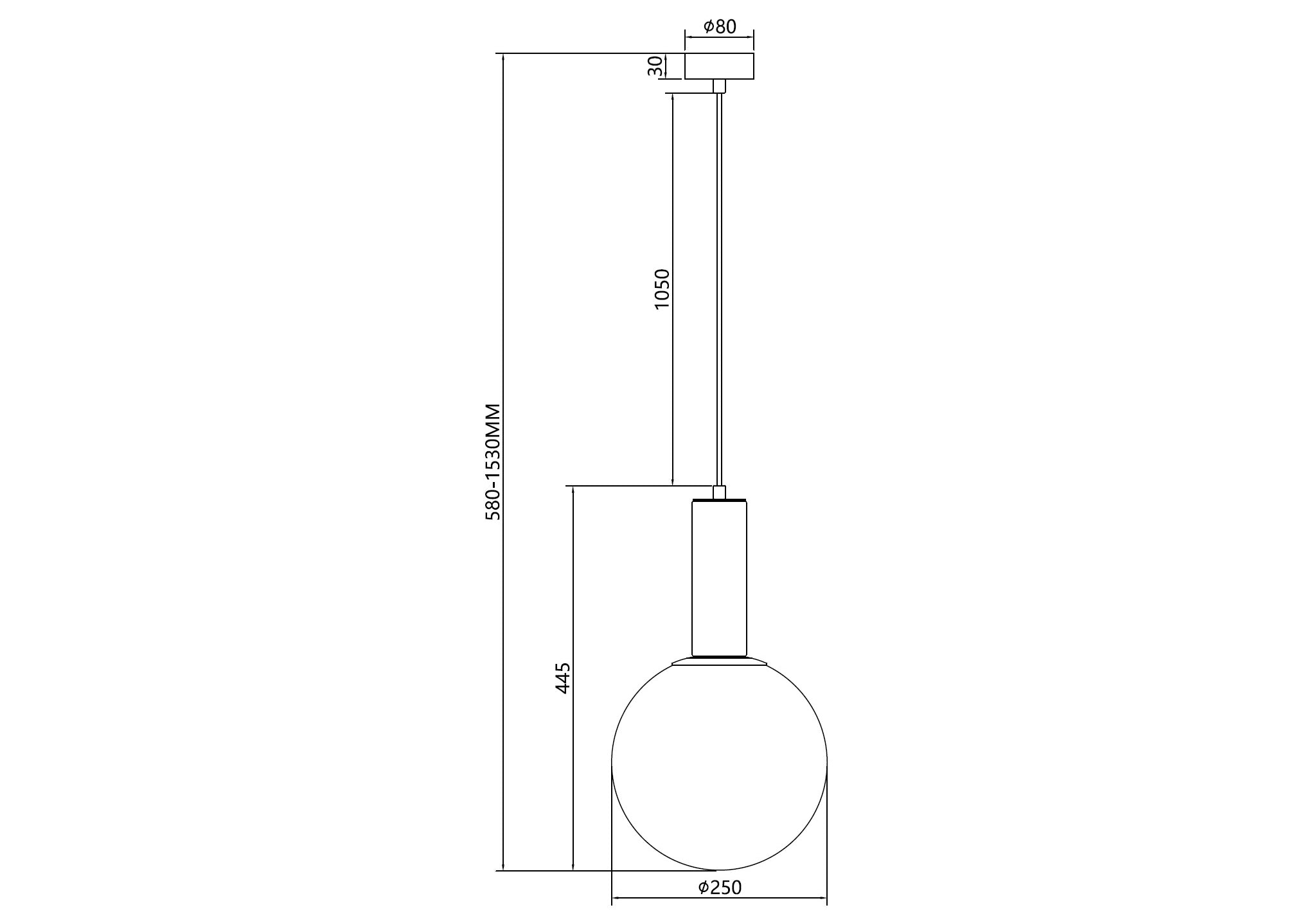 LAMPA  RAINBOW ZIELONY OD MAXLIGHT P0692