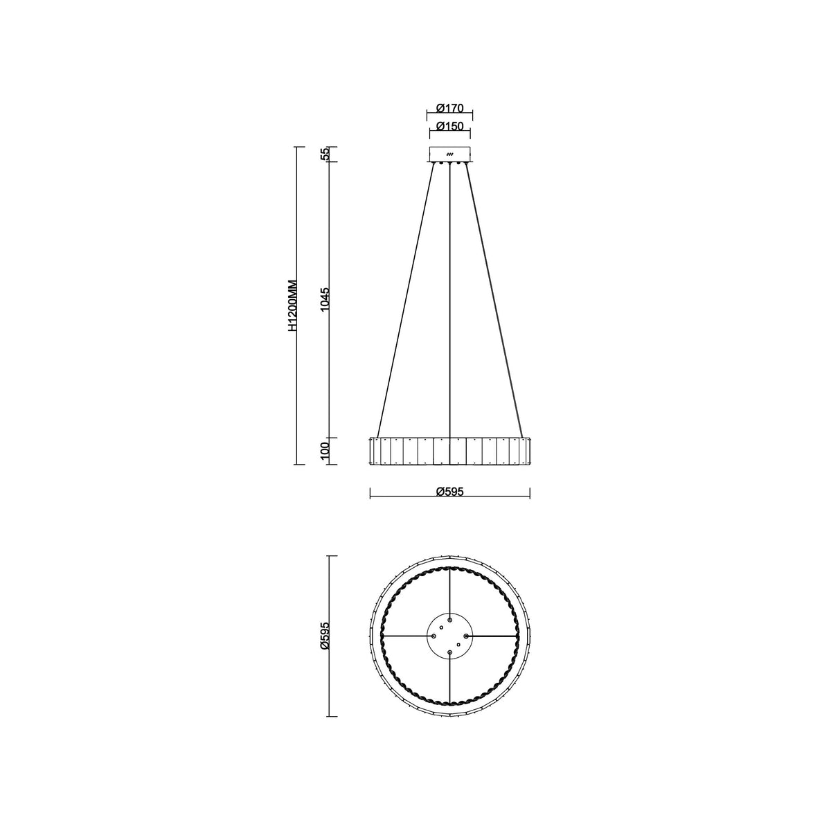 LAMPA  SAVOY SATYNOWY OD MAXLIGHT P0695