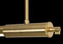 LAMPA  FLUSORE ZŁOTY OD MAXLIGHT P0660D
