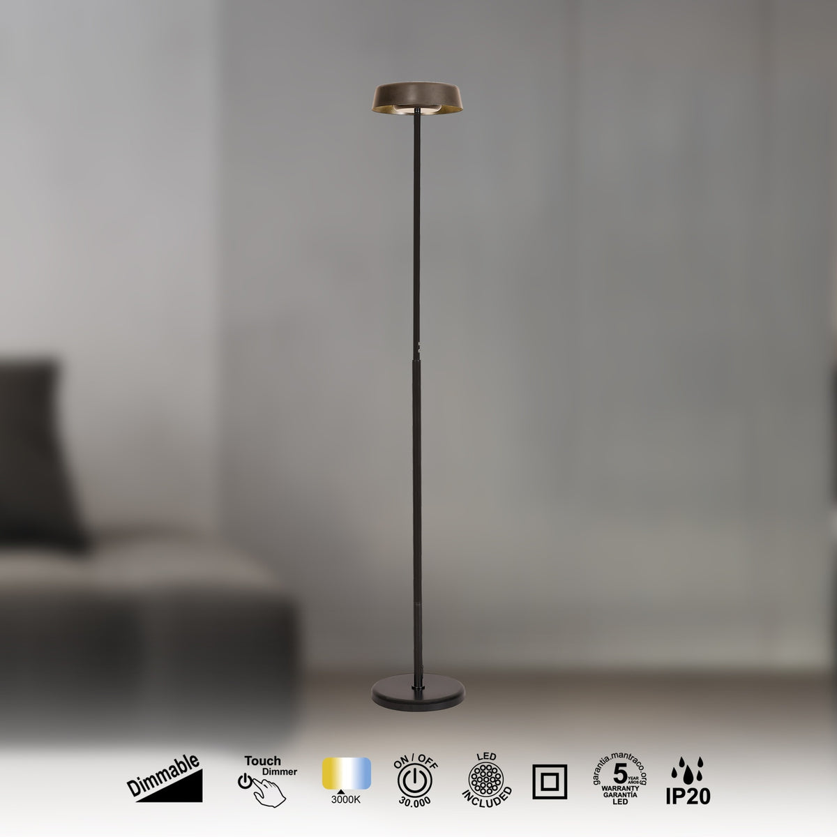 LAMPA PODŁOGOWA NOA II OD MANTRA 8567