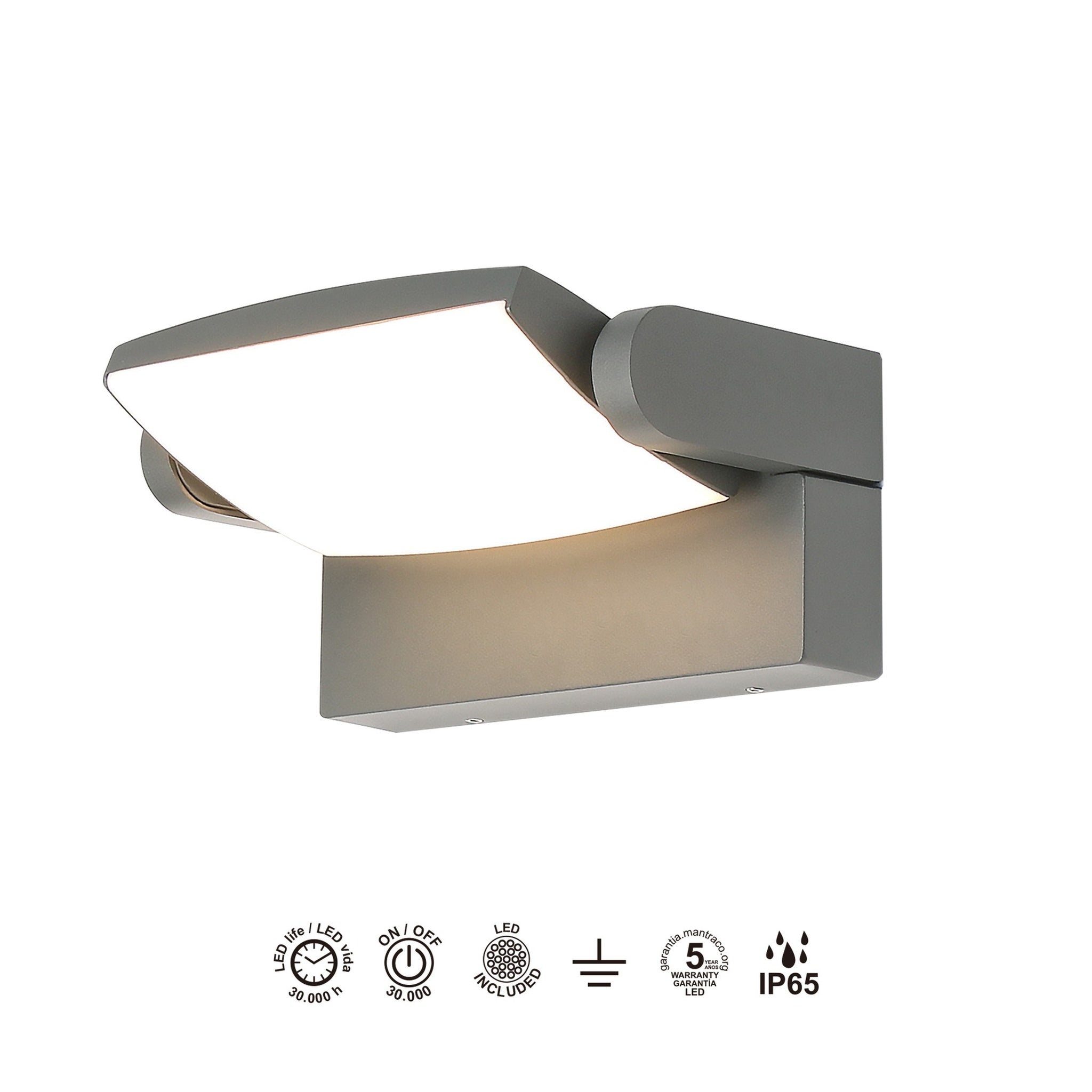 LAMPA ŚCIENNA HOOD OD MANTRA 8896