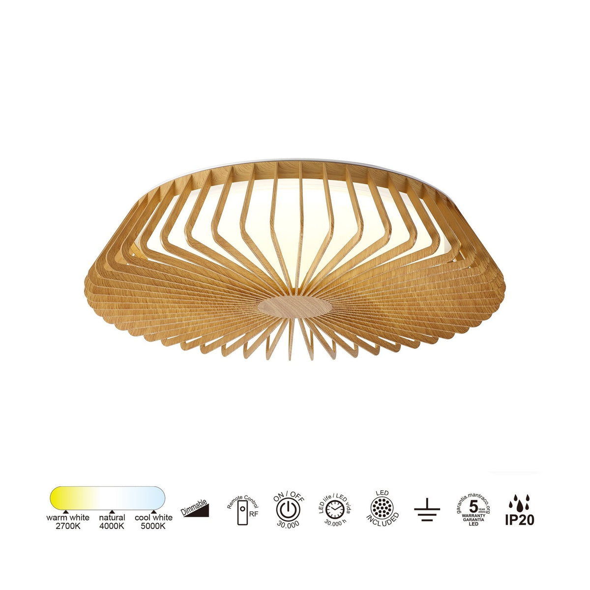 LAMPA SUFITOWA HIMALAYA PLAFON OD MANTRA 7967