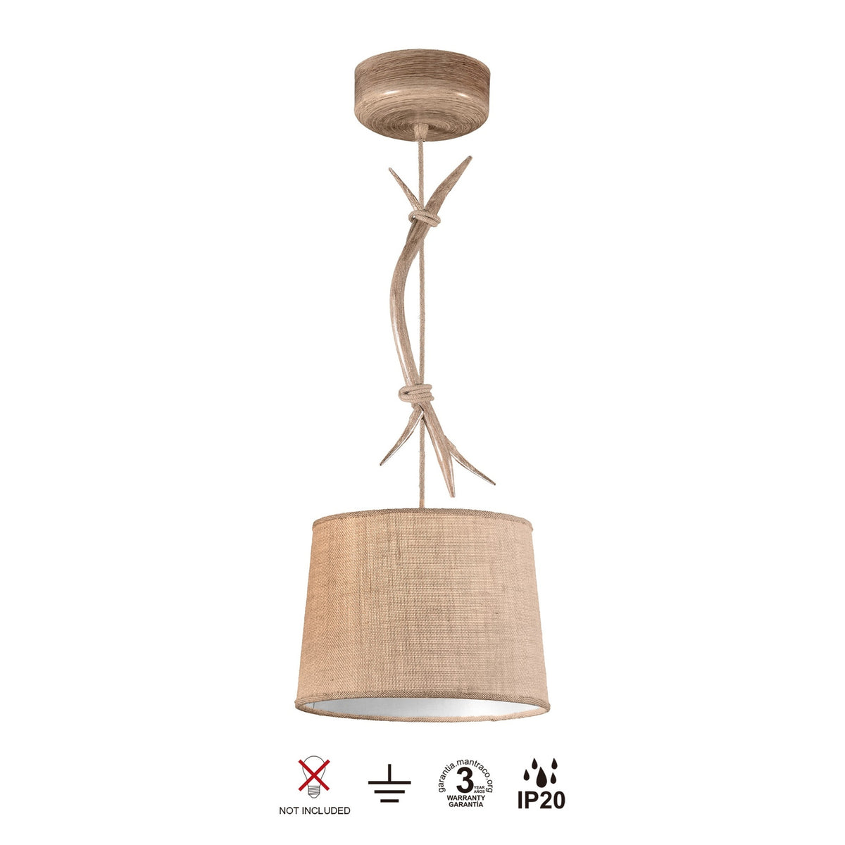 LAMPA WISZĄCA SABINA OD MANTRA 6410