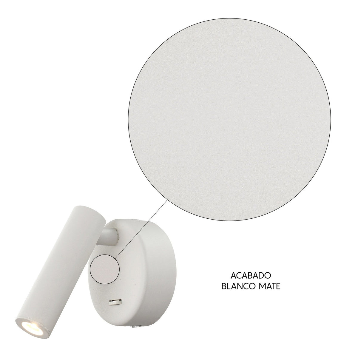 LAMPA ŚCIENNA PREA OD MANTRA 6075
