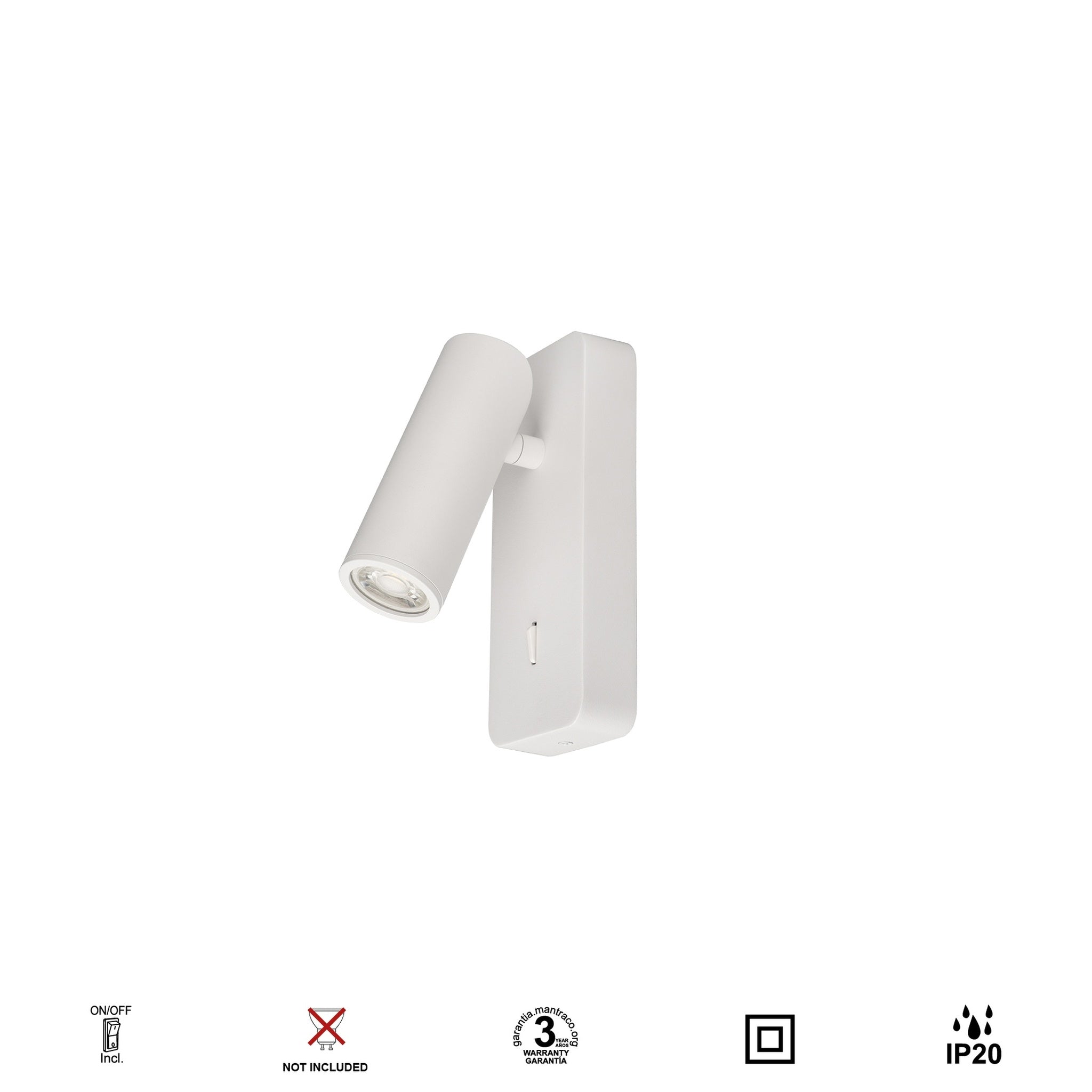 LAMPA ŚCIENNA NOTTE OD MANTRA 8873