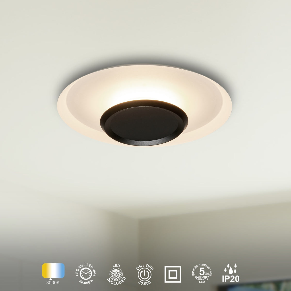 LAMPA SUFITOWA TINA OD MANTRA 9003