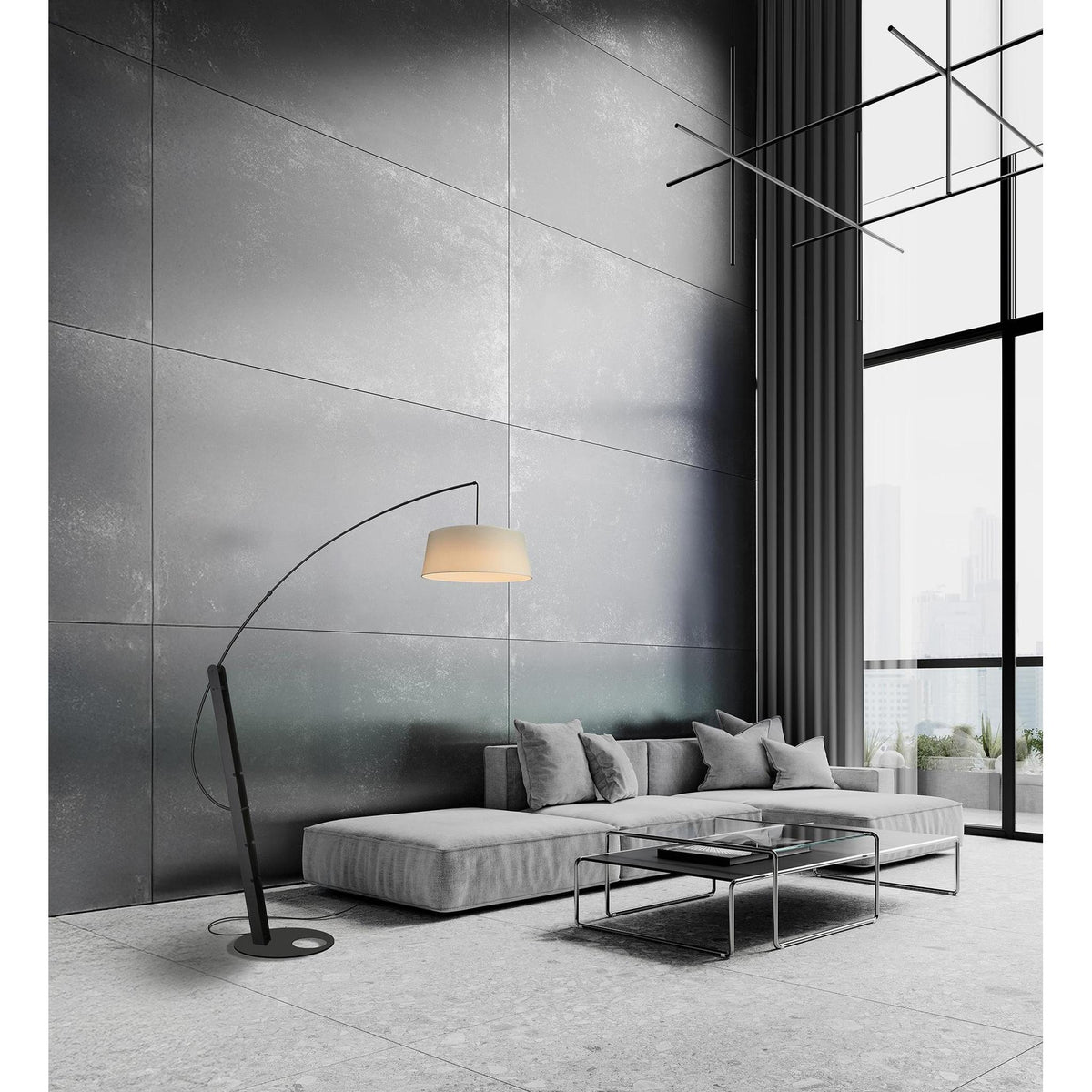 LAMPA PODŁOGOWA RICCA-RUTI OD MANTRA 9446