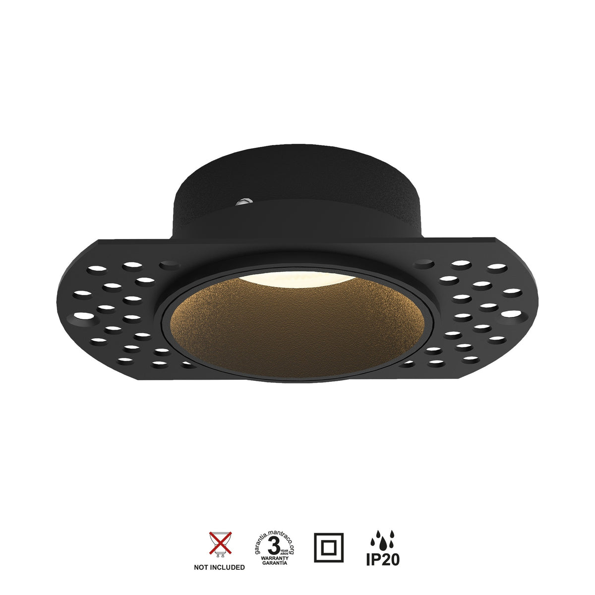 LAMPA WPUSZCZANA LANCES OD MANTRA 8665