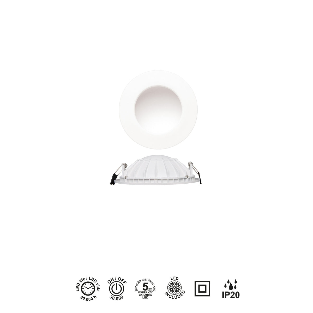 LAMPA WPUSZCZANA CABRERA OD MANTRA C0041