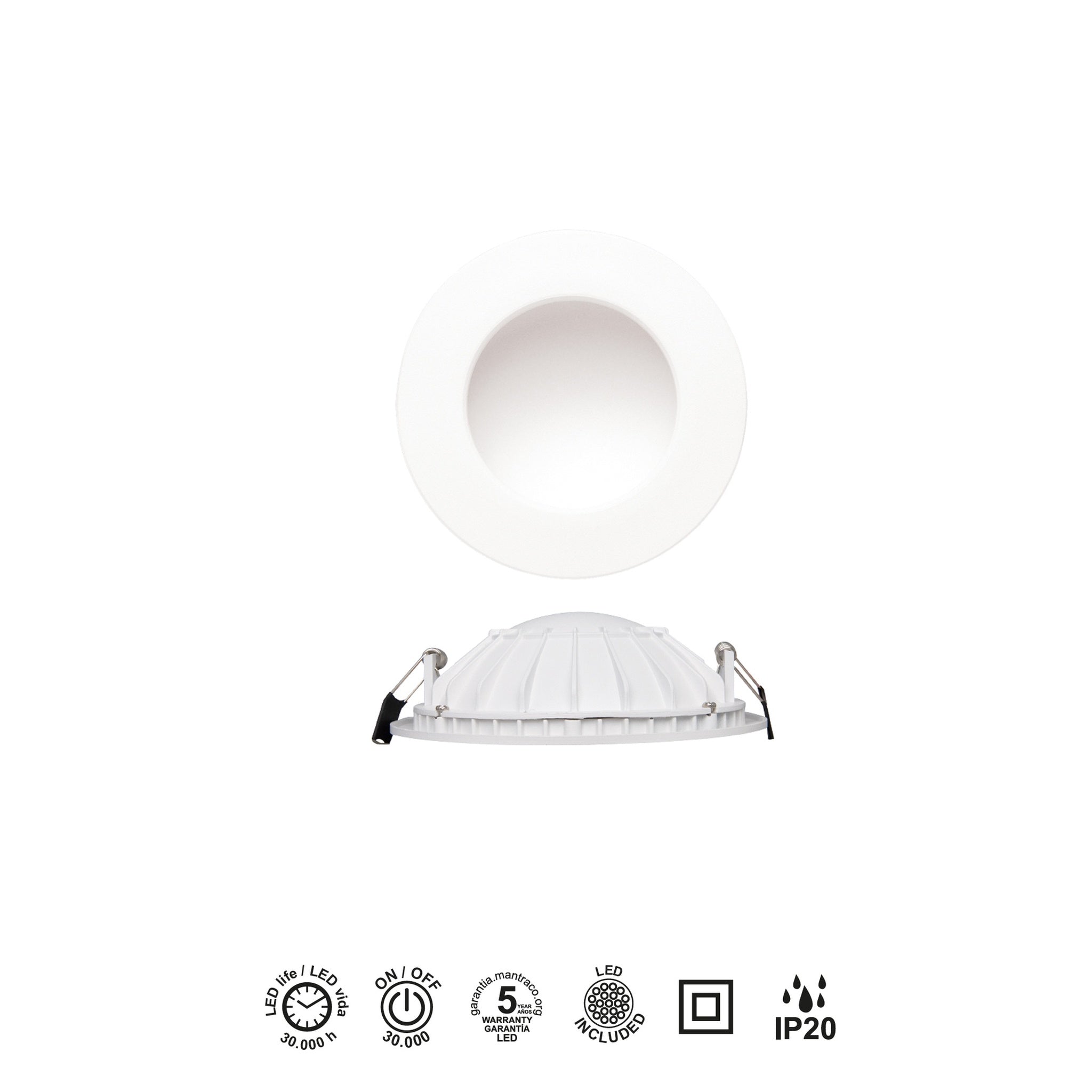 LAMPA WPUSZCZANA CABRERA OD MANTRA C0047