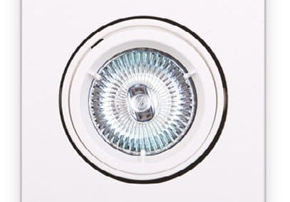OŚWIETLENIE TECHNICZNE WPUSZCZANE FINE BIAŁY OD MAXLIGHT H0039