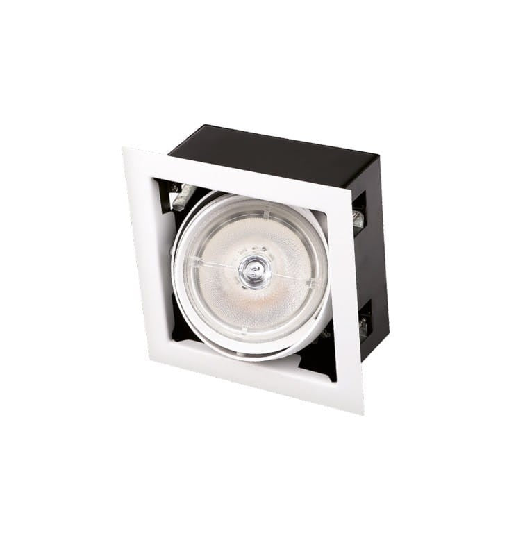 OŚWIETLENIE TECHNICZNE WPUSZCZANE MATRIX BIAŁY OD MAXLIGHT H0059