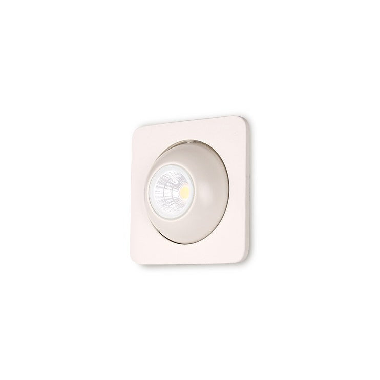 OŚWIETLENIE TECHNICZNE WPUSZCZANE TECHNICAL KREMOWY OD MAXLIGHT H0068