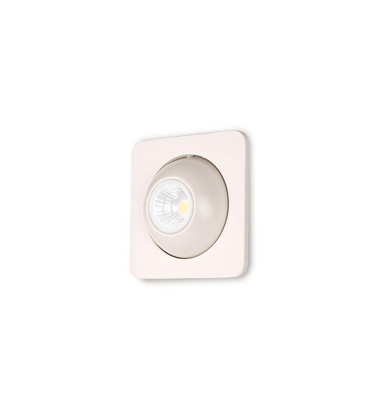 OŚWIETLENIE TECHNICZNE WPUSZCZANE TECHNICAL KREMOWY OD MAXLIGHT H0068