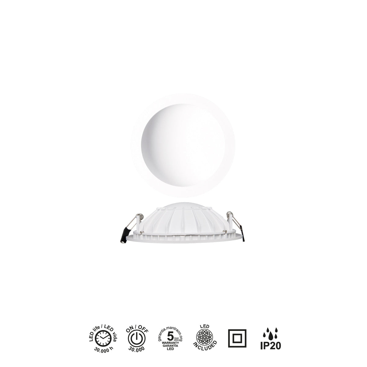 LAMPA WPUSZCZANA CABRERA OD MANTRA C0043