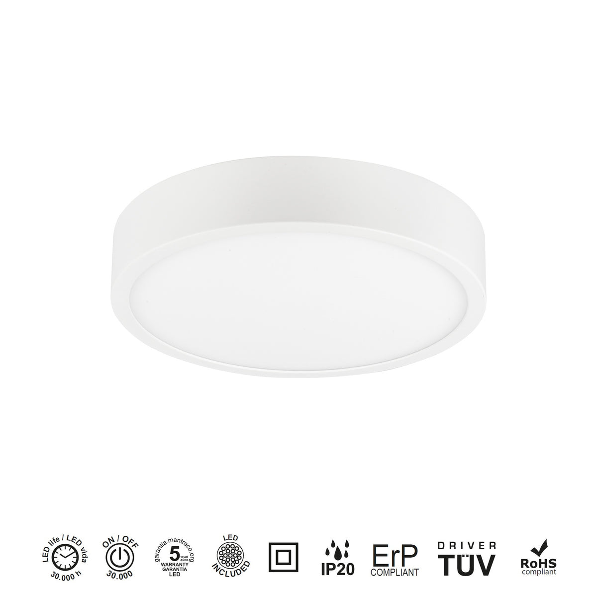 LAMPA SUFITOWA SAONA SUPERFICIE OD MANTRA 6624