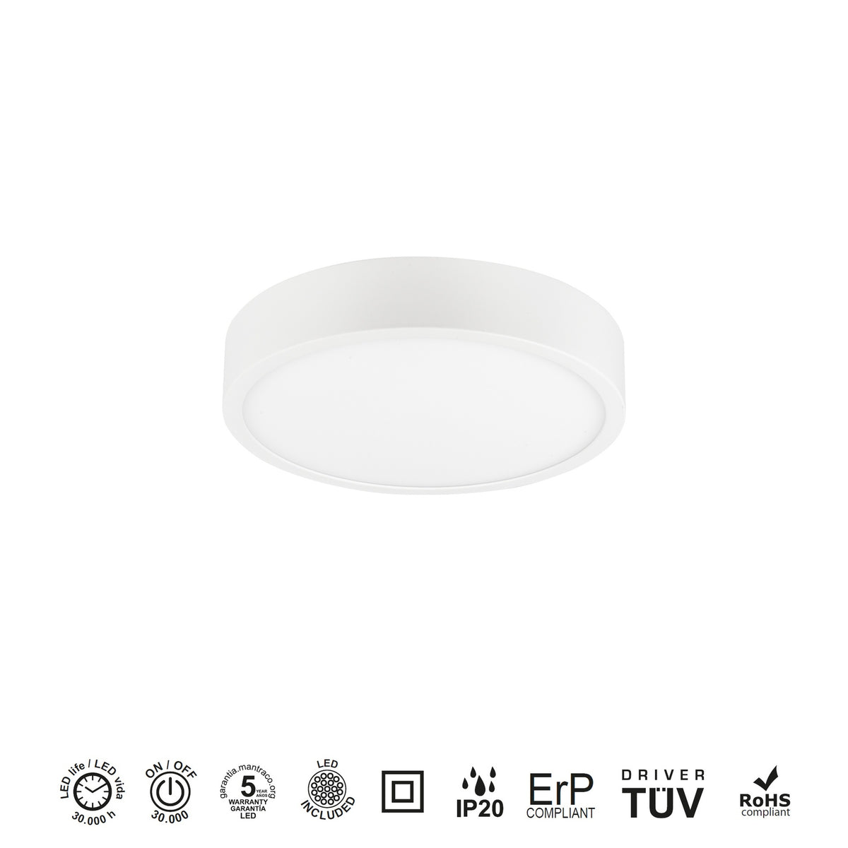 LAMPA SUFITOWA SAONA SUPERFICIE OD MANTRA 6622