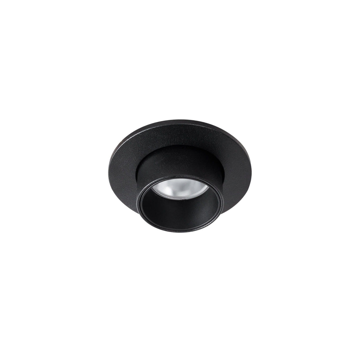 OŚWIETLENIE TECHNICZNE WPUSZCZANE HALO CZARNY OD MAXLIGHT H0129