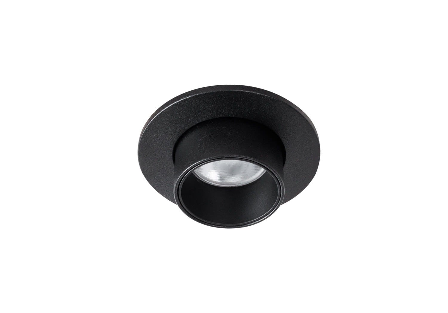 OŚWIETLENIE TECHNICZNE WPUSZCZANE HALO CZARNY OD MAXLIGHT H0129