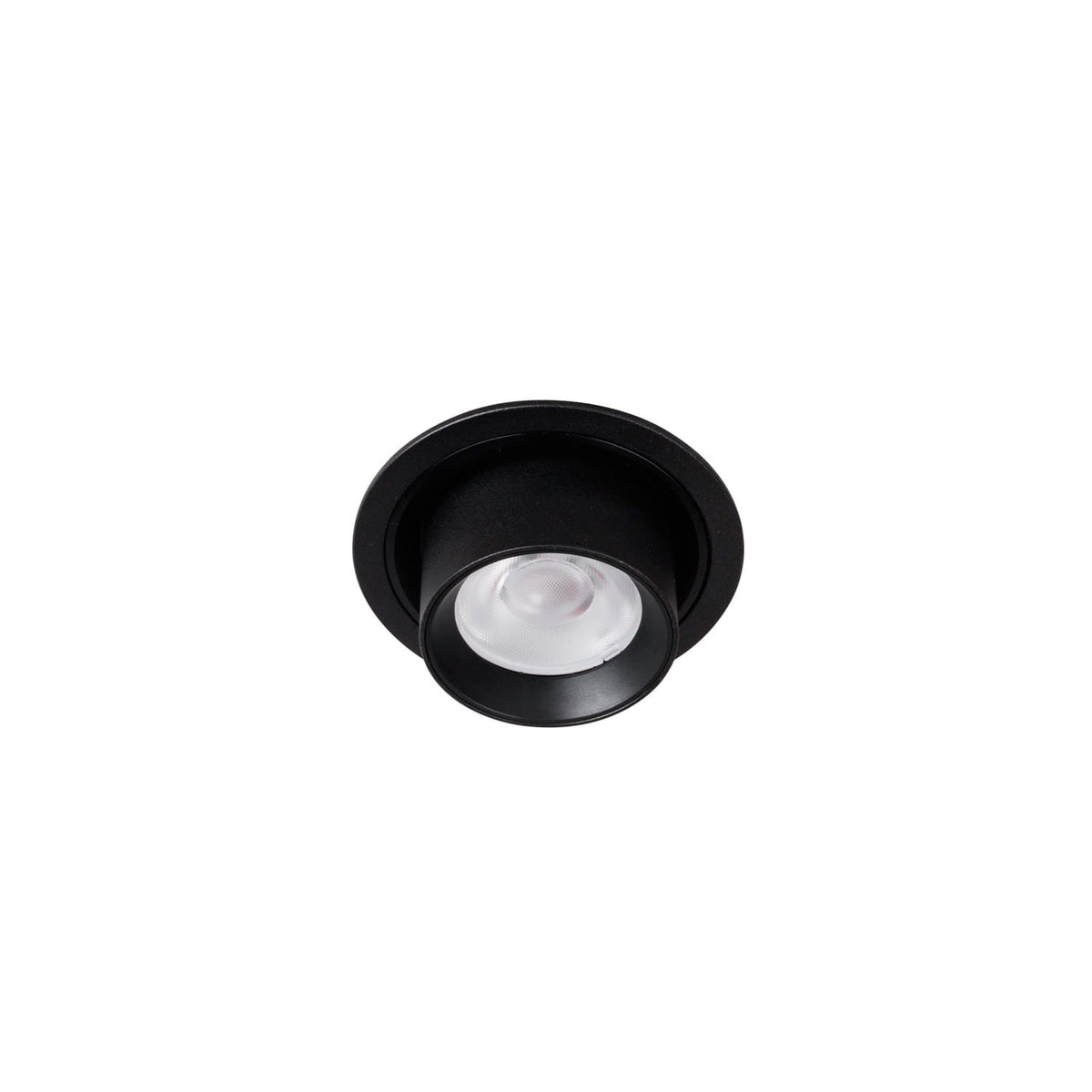 OŚWIETLENIE TECHNICZNE WPUSZCZANE HALO CZARNY OD MAXLIGHT H0131