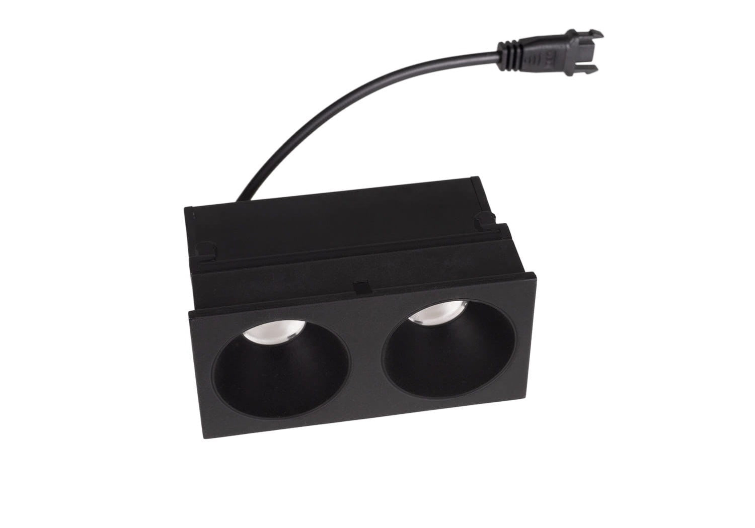 OŚWIETLENIE TECHNICZNE WPUSZCZANE MODULAR CZARNY OD MAXLIGHT HM180 2L