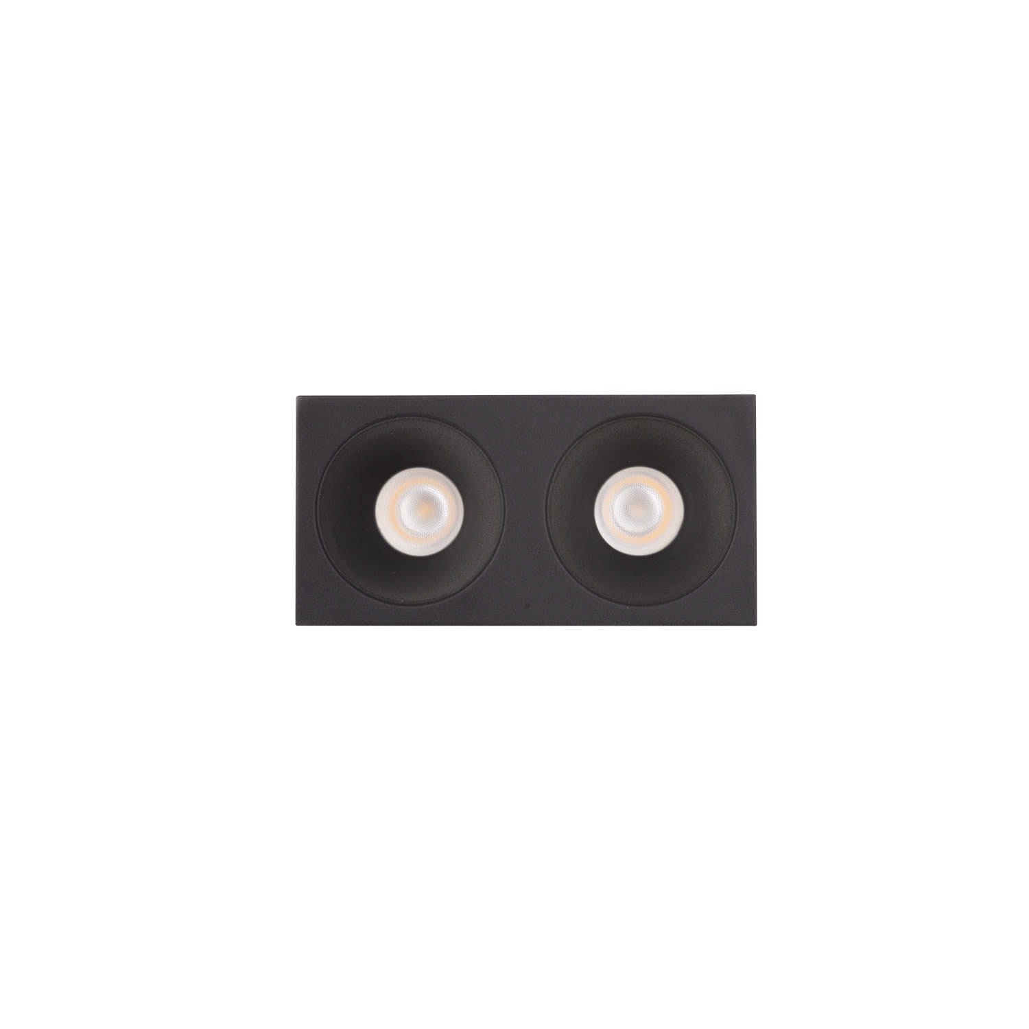 OŚWIETLENIE TECHNICZNE WPUSZCZANE MODULAR CZARNY OD MAXLIGHT HM180 2L
