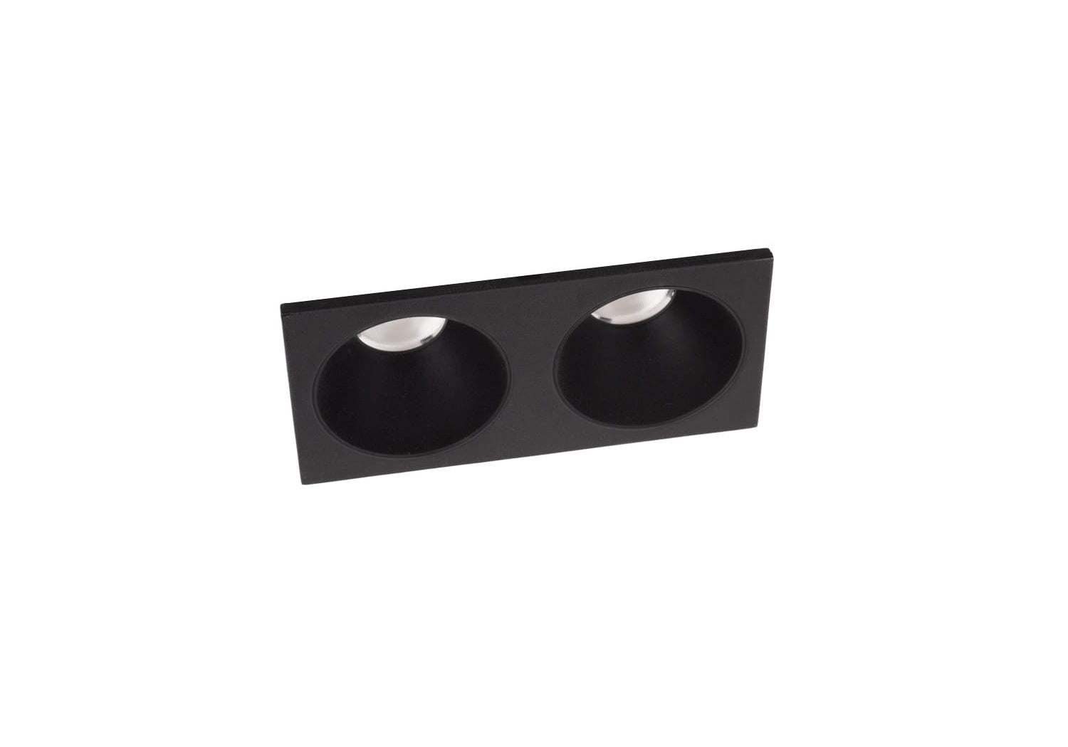 OŚWIETLENIE TECHNICZNE WPUSZCZANE MODULAR CZARNY OD MAXLIGHT HM180 2L