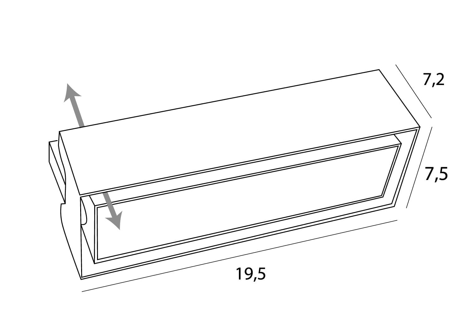OŚWIETLENIE TECHNICZNE WPUSZCZANE MODULAR BIAŁY OD MAXLIGHT H180.04