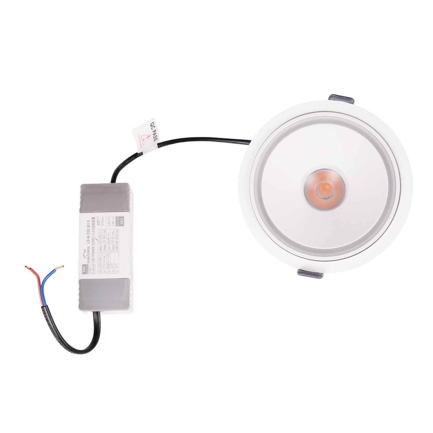 OŚWIETLENIE TECHNICZNE WPUSZCZANE VECTOR BIAŁY OD MAXLIGHT H0139