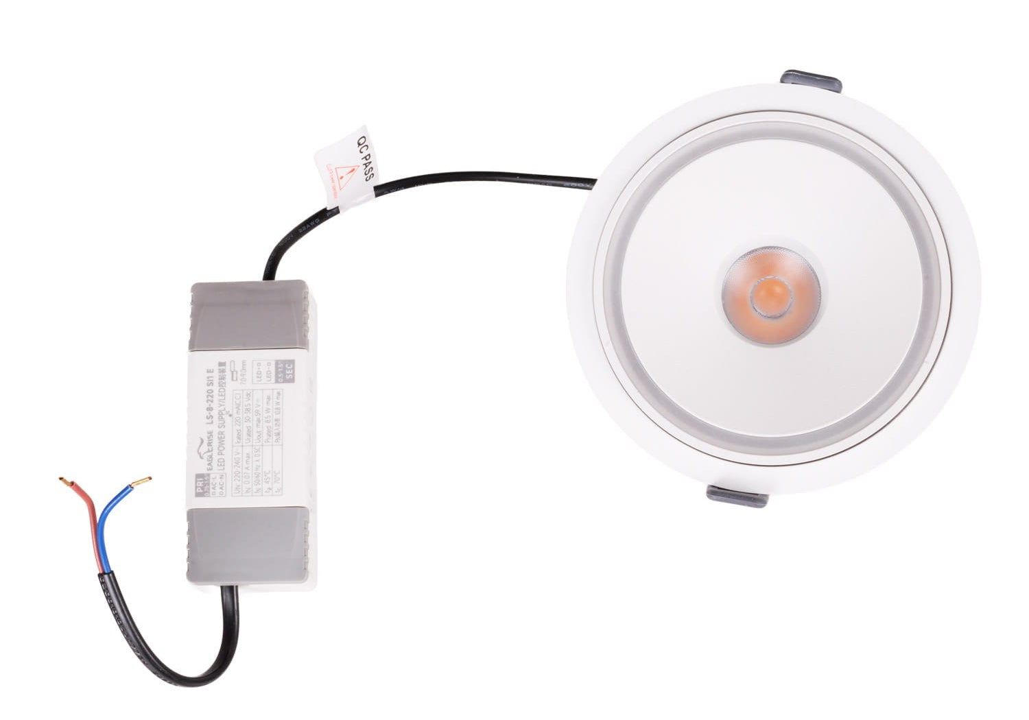 OŚWIETLENIE TECHNICZNE WPUSZCZANE VECTOR BIAŁY OD MAXLIGHT H0139