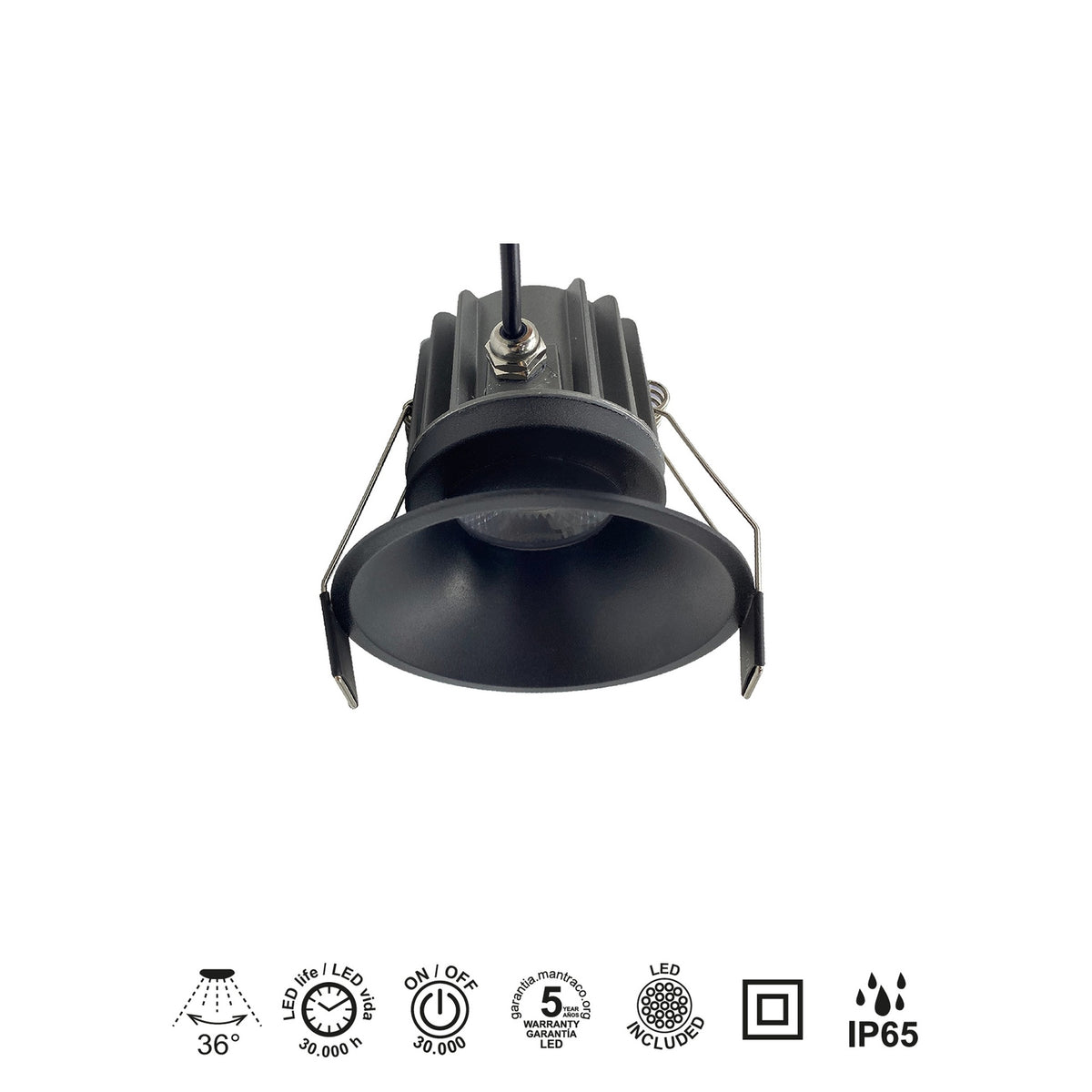 LAMPA WPUSZCZANA ROMBOK OD MANTRA 8767