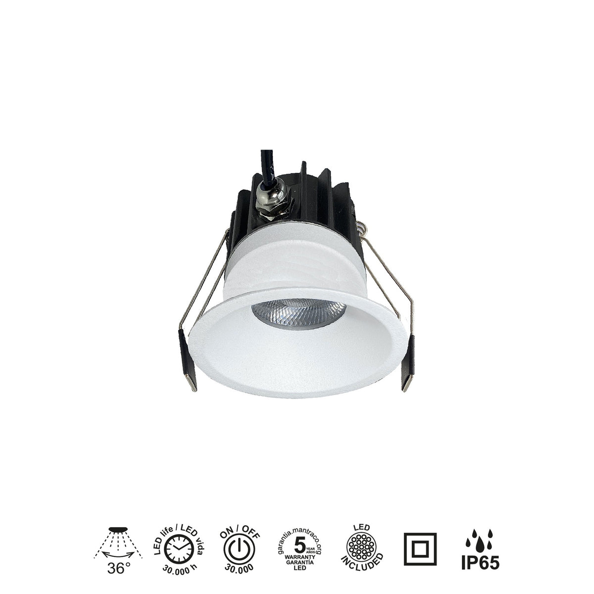 LAMPA WPUSZCZANA ROMBOK OD MANTRA 8766