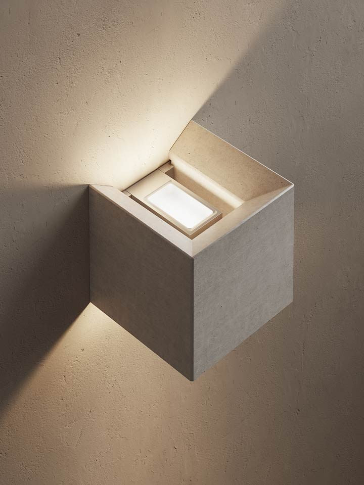 LAMPA KINKIET COBU SZARY OD KARMAN AP308AA EXT