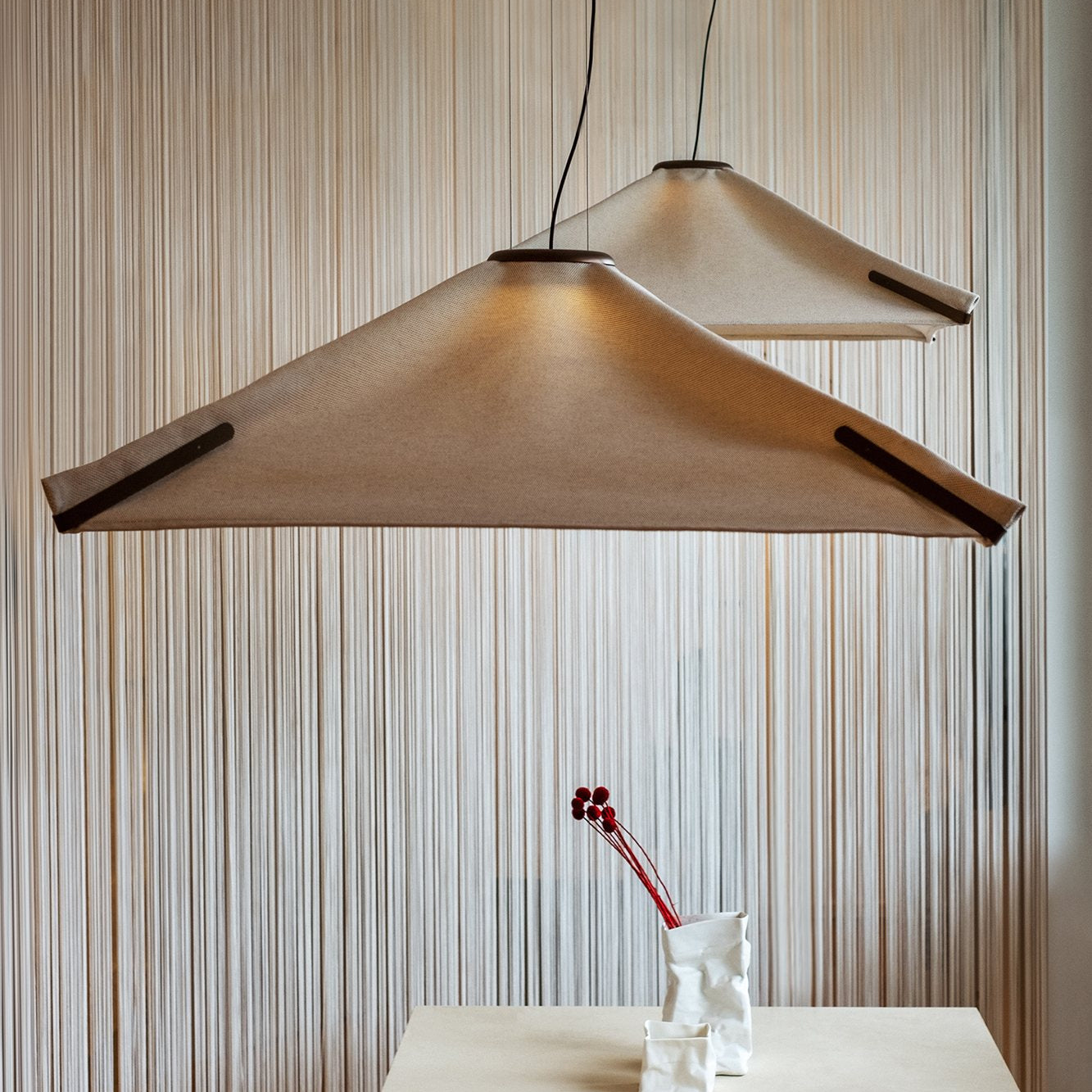 LAMPA WISZĄCA SALINA 50 BEŻOWY od AXOLIGHT