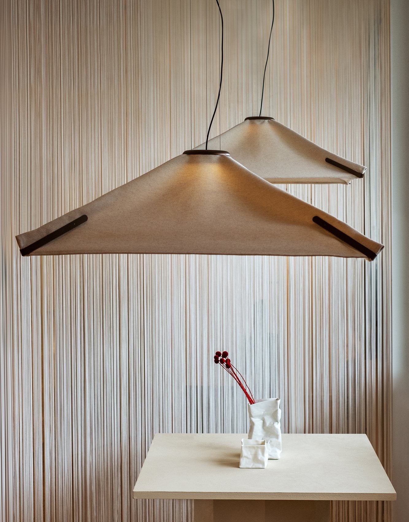 LAMPA WISZĄCA SALINA 50 BEŻOWY od AXOLIGHT