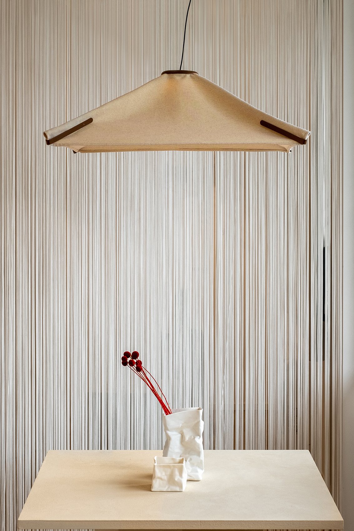 LAMPA WISZĄCA SALINA 50 BEŻOWY od AXOLIGHT
