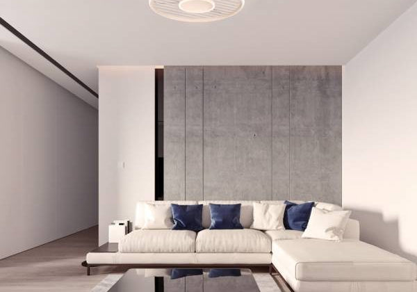 LAMPA WENTYLATOR SUFITOWY SOHO BIAŁY OD MANTRA 8720