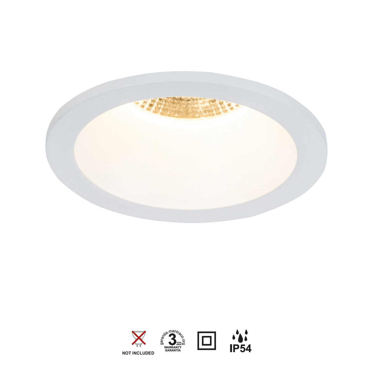 LAMPA WPUSZCZANA COMFORT IP OD MANTRA 6810