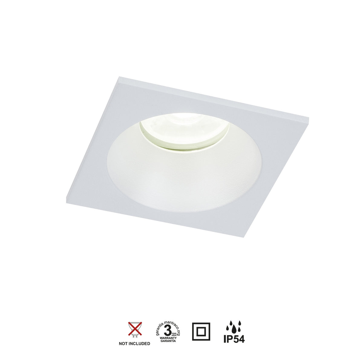 LAMPA WPUSZCZANA COMFORT IP OD MANTRA 6812