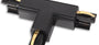 AKCESORIUM SYSTEMY SZYNOWE 3-FAZOWE 3F CZARNY OD MAXLIGHT MHT1-T/L-BK