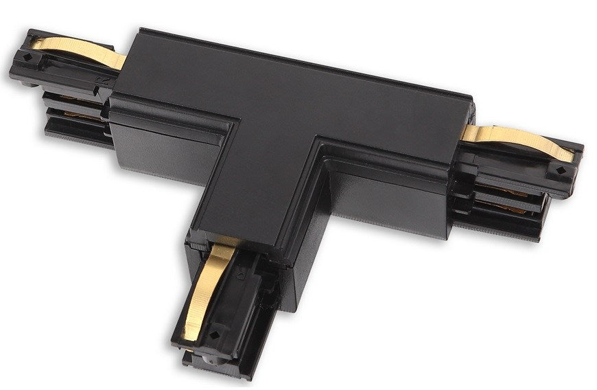 AKCESORIUM SYSTEMY SZYNOWE 3-FAZOWE 3F CZARNY OD MAXLIGHT MHT1-T/R-BK
