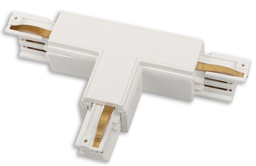 AKCESORIUM SYSTEMY SZYNOWE 3-FAZOWE 3F BIAŁY OD MAXLIGHT MHT1-T/R-WH