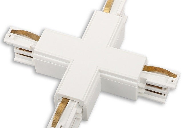 AKCESORIUM SYSTEMY SZYNOWE 3-FAZOWE 3F BIAŁY OD MAXLIGHT MHT1-X-WH