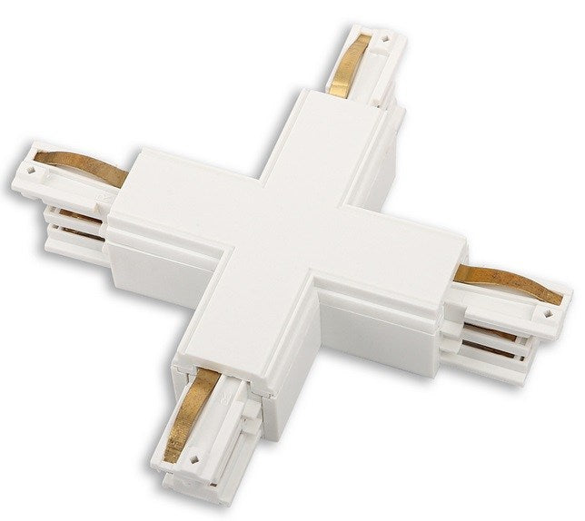 AKCESORIUM SYSTEMY SZYNOWE 3-FAZOWE 3F BIAŁY OD MAXLIGHT MHT1-X-WH