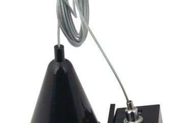 AKCESORIUM SYSTEMY SZYNOWE 3-FAZOWE 3F CZARNY OD MAXLIGHT MHT1-KIT-BK