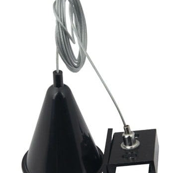 AKCESORIUM SYSTEMY SZYNOWE 3-FAZOWE 3F CZARNY OD MAXLIGHT MHT1-KIT-BK