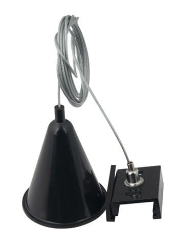 AKCESORIUM SYSTEMY SZYNOWE 3-FAZOWE 3F CZARNY OD MAXLIGHT MHT1-KIT-BK